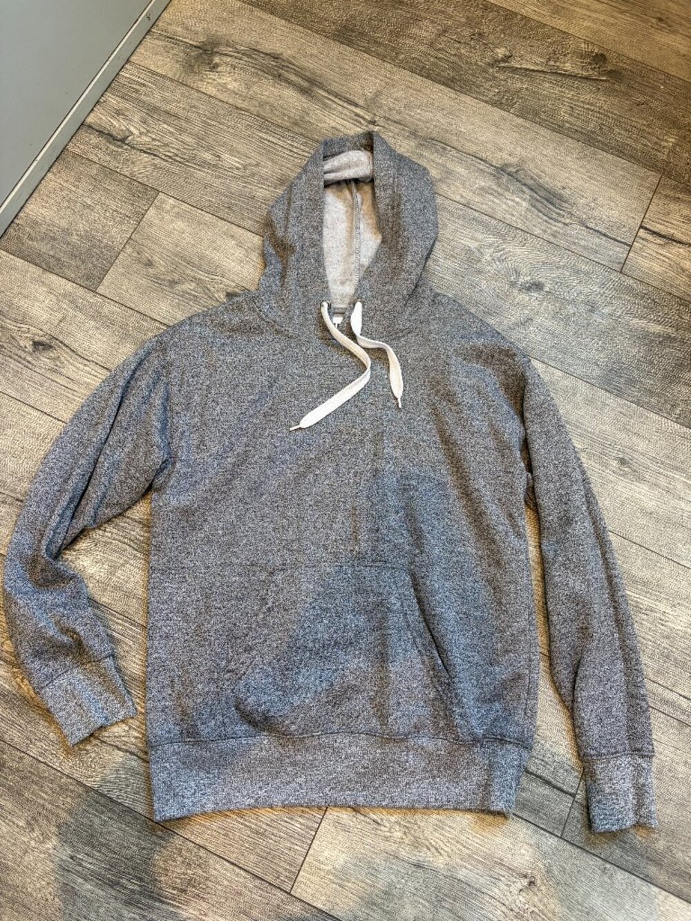Best Ever Hoodie SWS Active Womens Large Plain Solid Gray Hoodie Sweatshirt